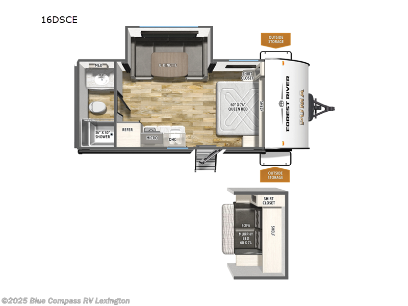 New 2026 Forest River Puma Camping Edition 16DSCE available in Georgetown, Kentucky