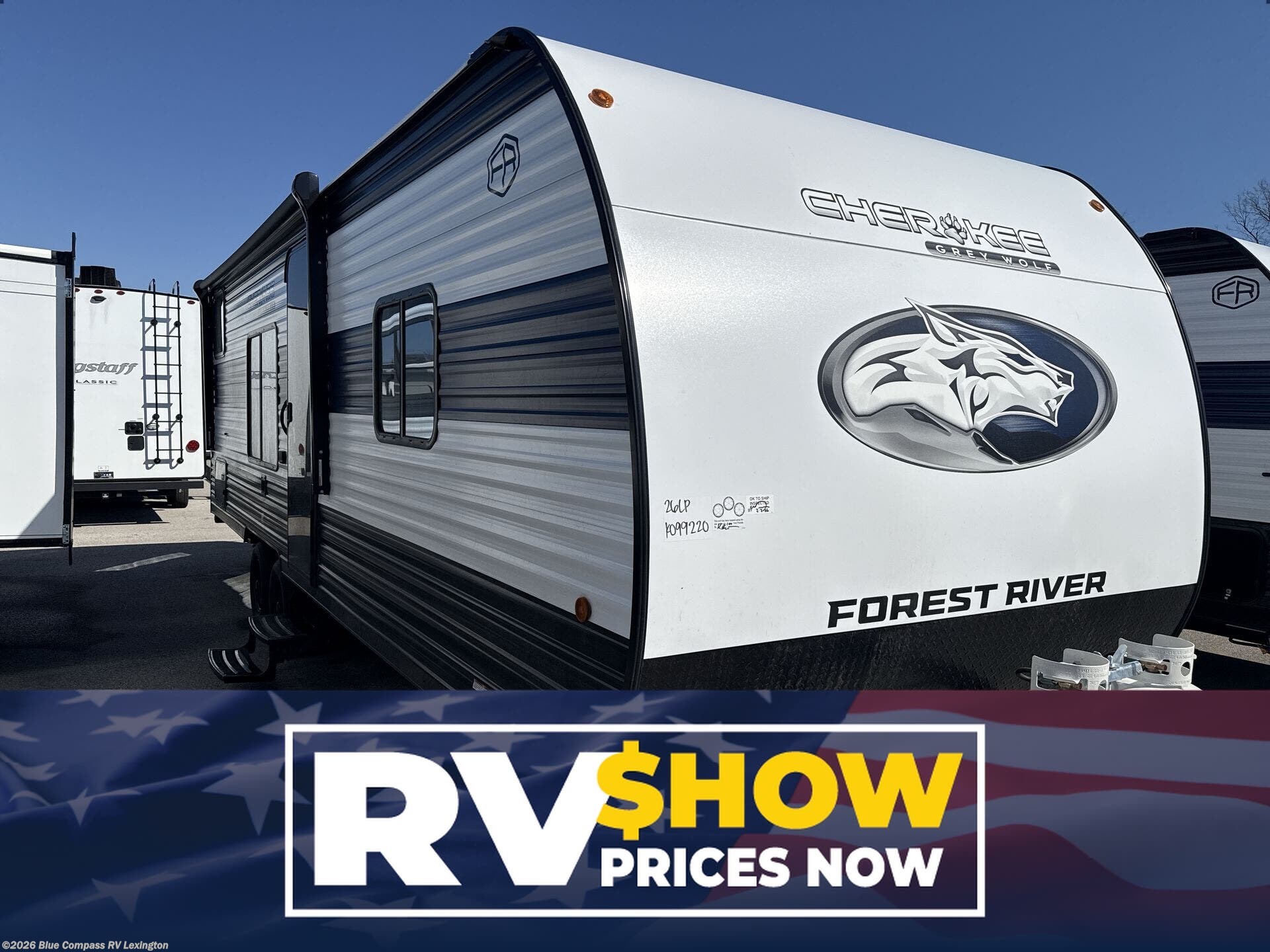 New 2026 Forest River Cherokee Grey Wolf 26LP available in Georgetown, Kentucky