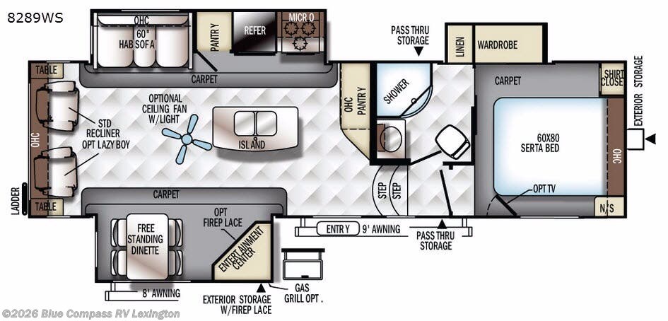 Used 2017 Forest River Rockwood Signature Ultra Lite 8289WS available in Georgetown, Kentucky