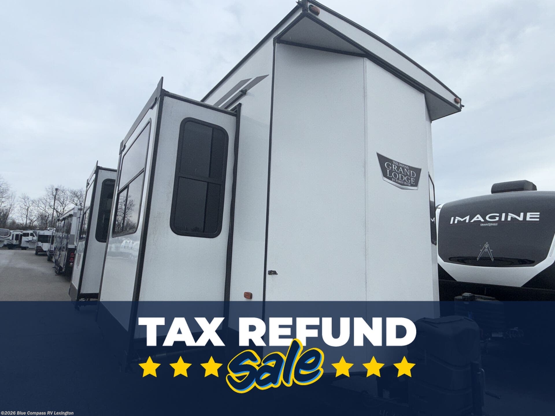 Used 2021 Forest River Wildwood Grand Lodge 42FK available in Georgetown, Kentucky