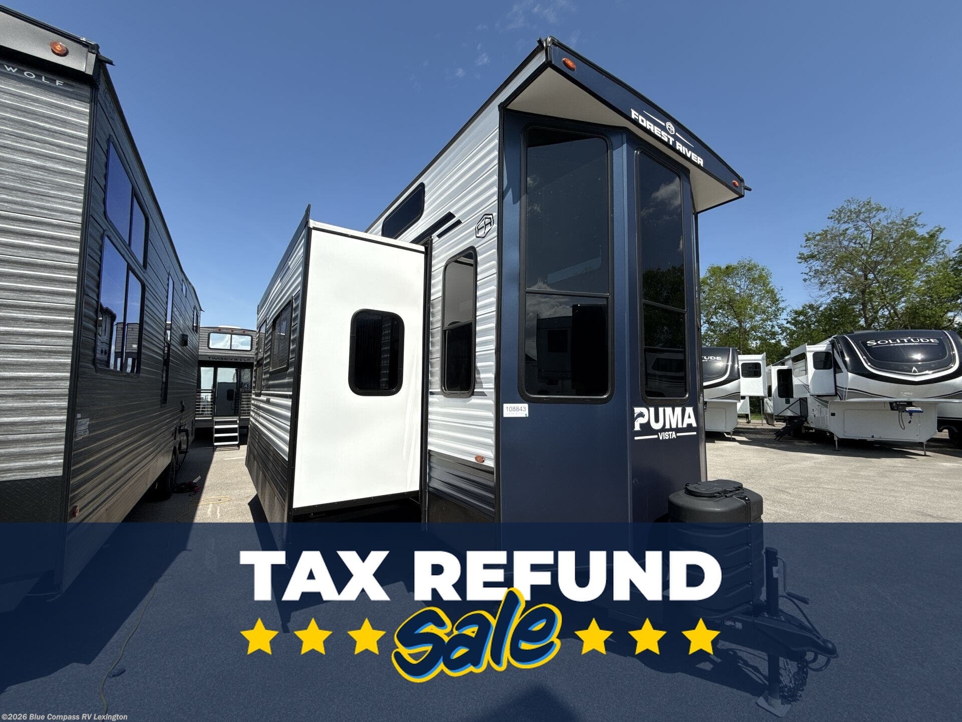 New 2026 Forest River Puma Vista 402LFT available in Georgetown, Kentucky