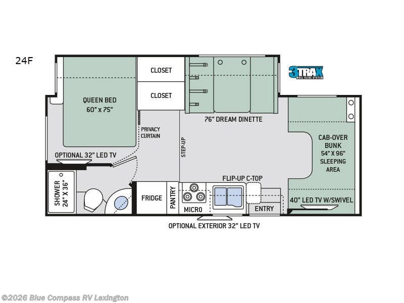 Used 2017 Thor Motor Coach Four Winds 24F available in Georgetown, Kentucky