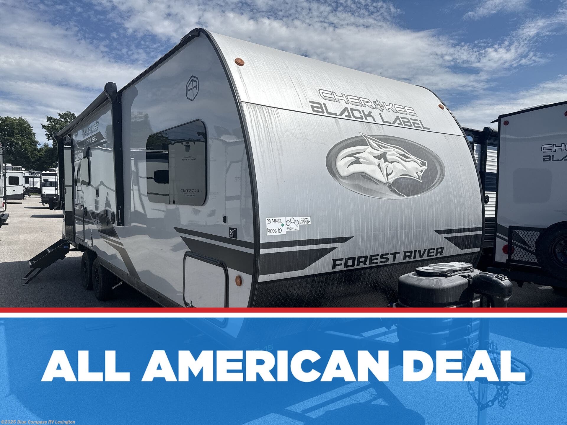 New 2027 Forest River Cherokee Grey Wolf Black Label 23MKBL available in Georgetown, Kentucky