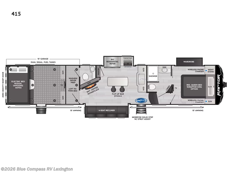 Used 2022 Keystone Raptor 415 available in Georgetown, Kentucky