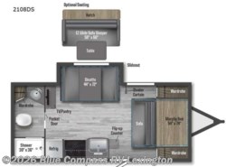 Used 2022 Winnebago Micro Minnie 2108DS available in Georgetown, Kentucky