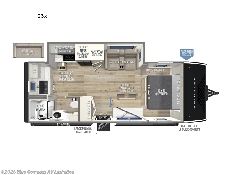 Used 2026 Brinkley RV Model Ix 23x available in Georgetown, Kentucky