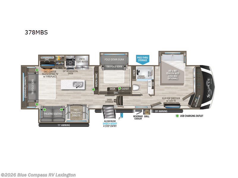 Used 2023 Grand Design Solitude 378MBS available in Georgetown, Kentucky