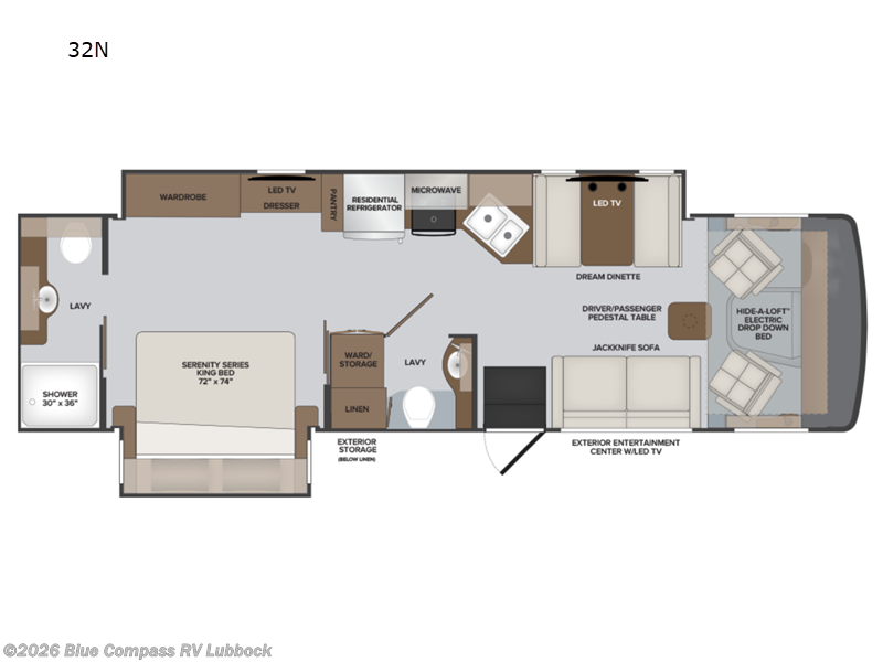 Used 2023 Holiday Rambler Admiral 32N available in Lubbock, Texas