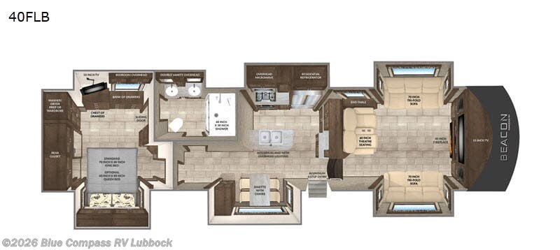 Used 2019 Vanleigh Beacon 40FLB available in Lubbock, Texas