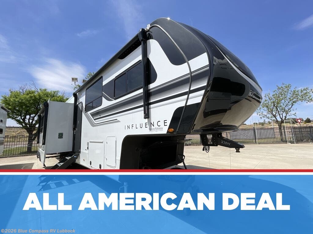New 2026 Grand Design Influence 3804DS available in Lubbock, Texas