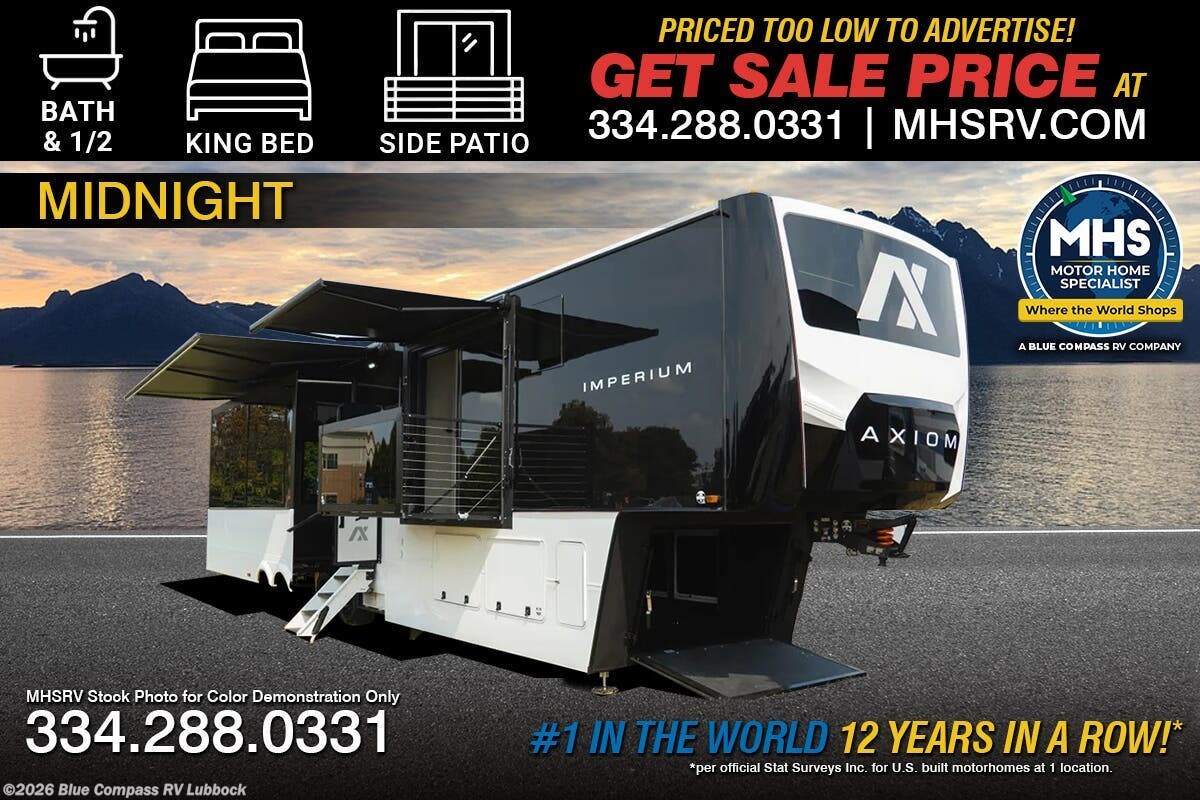 New 2027 Miscellaneous  Axiom RV Imperium I3800 available in Lubbock, Texas