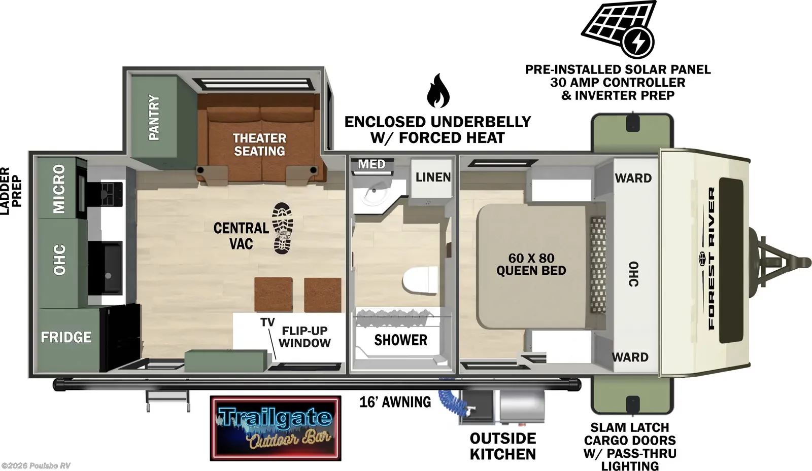 New 2026 Forest River No Boundaries No Boundaries available in Kent, Washington
