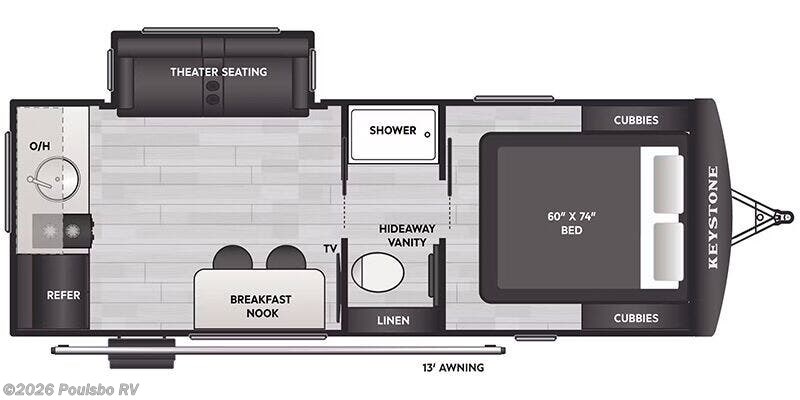 New 2026 Keystone Reign Reign available in Everett, Washington