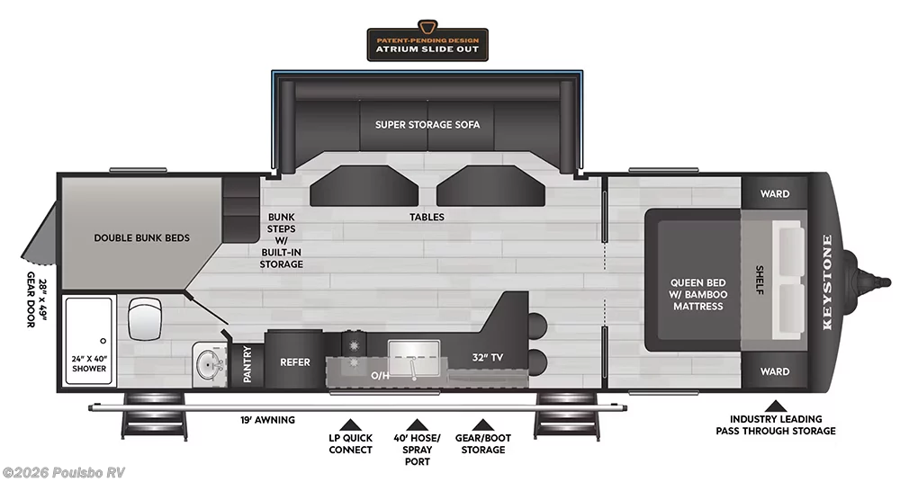New 2026 Keystone Walkabout Walkabout available in Everett, Washington