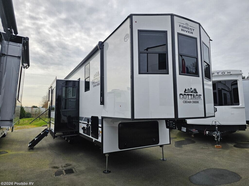 New 2026 Forest River Cedar Creek Cottage Cedar Creek Cottage available in Sumner, Washington