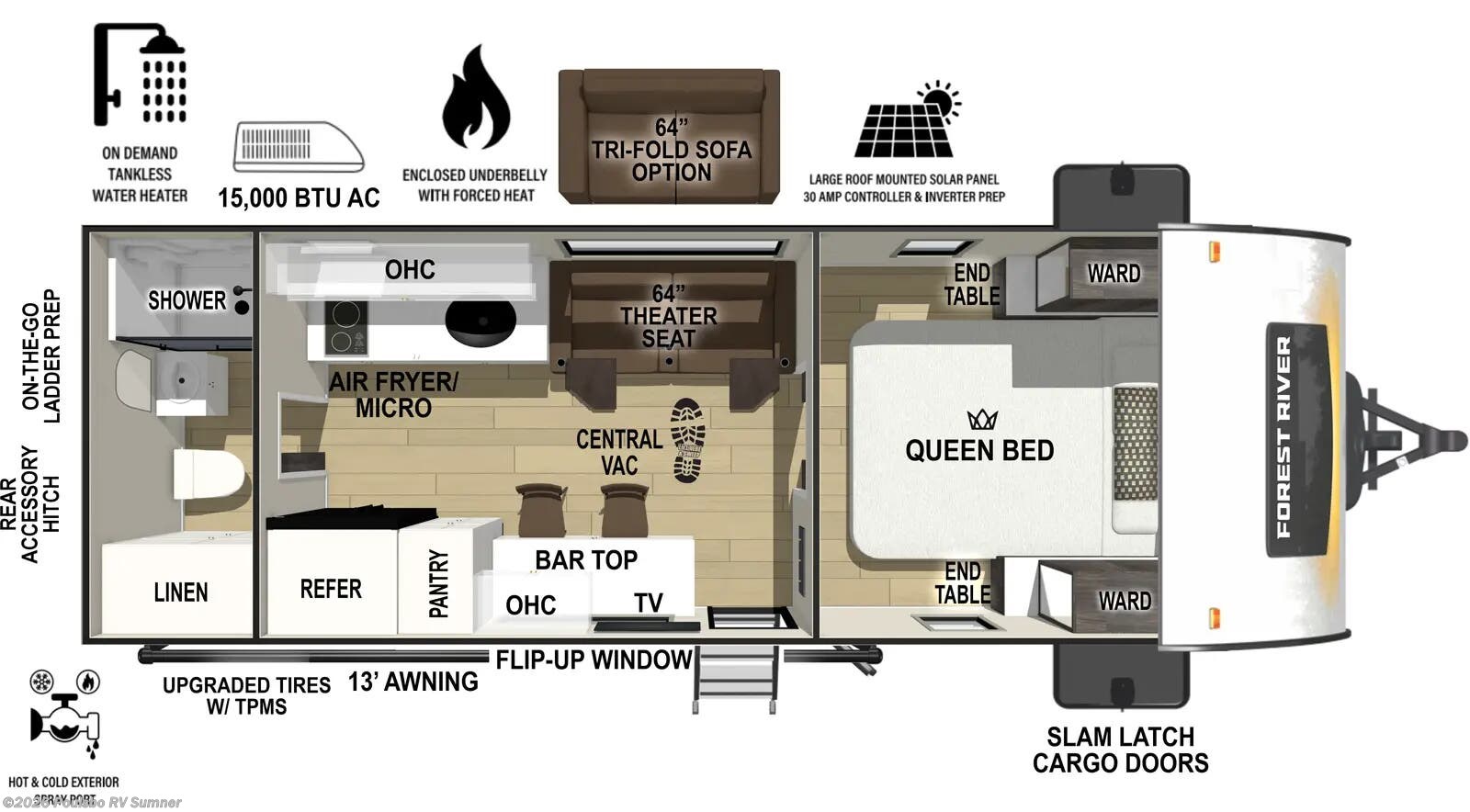 New 2027 Forest River R-Pod R-Pod available in Sumner, Washington