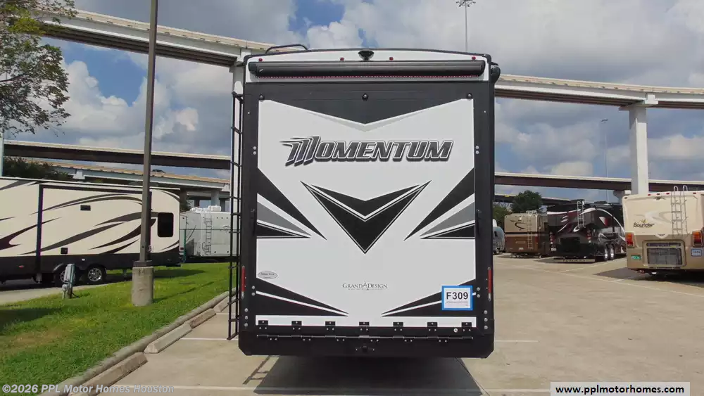 Fifth Wheel Trailer for sale Used Grand Design Momentum Toy Hauler 399TH TrailersUSA