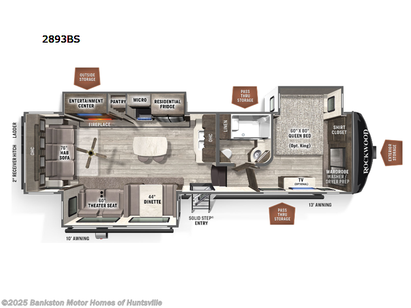Used 2022 Forest River Rockwood Ultra Lite 2893BS available in Huntsville, Alabama