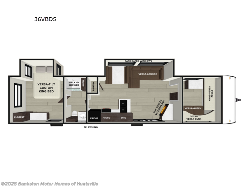 New 2026 Forest River Wildwood 36VBDS available in Huntsville, Alabama