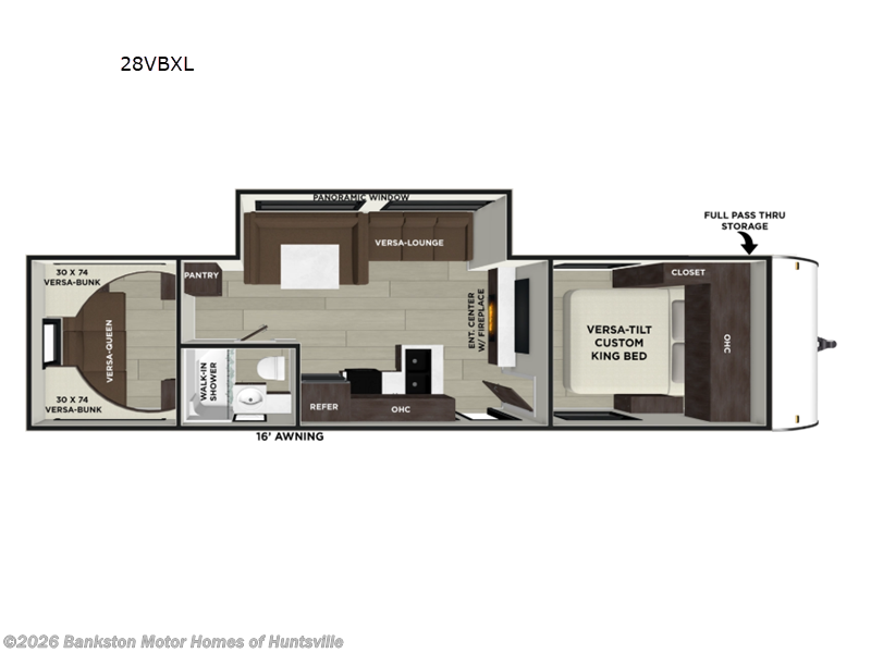 New 2026 Forest River Wildwood X-Lite 28VBXL available in Huntsville, Alabama