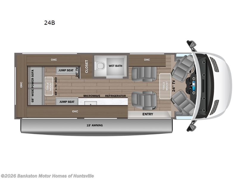New 2026 Entegra Coach Insignia 24B available in Huntsville, Alabama