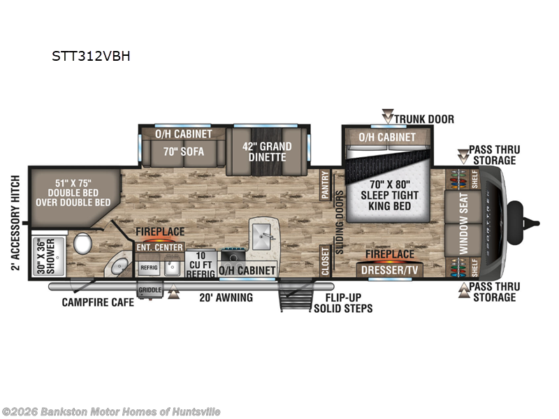 Used 2023 Venture RV SportTrek Touring Edition STT312VBH available in Huntsville, Alabama