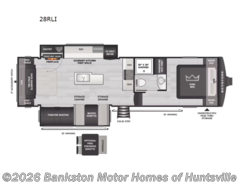 New 2026 Keystone Cougar Half-Ton 28RLI available in Huntsville, Alabama