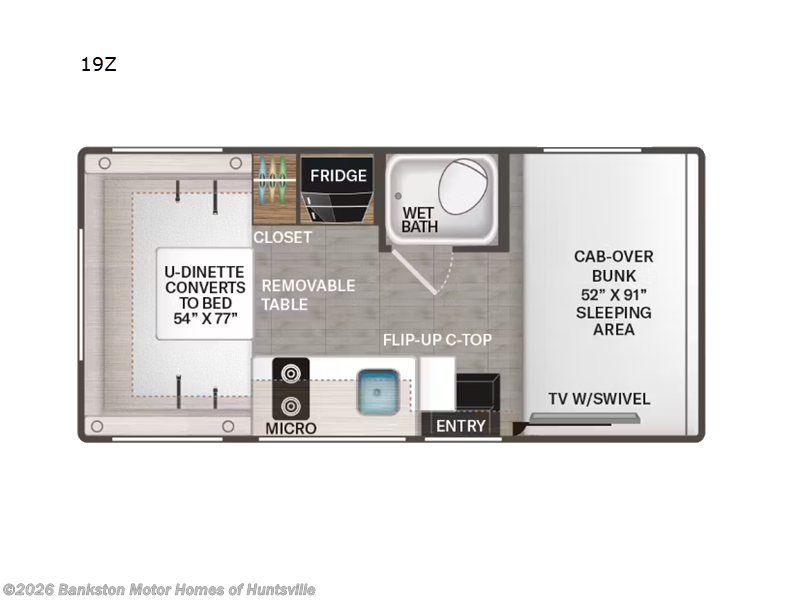 New 2026 Thor Motor Coach Chateau 19Z available in Huntsville, Alabama