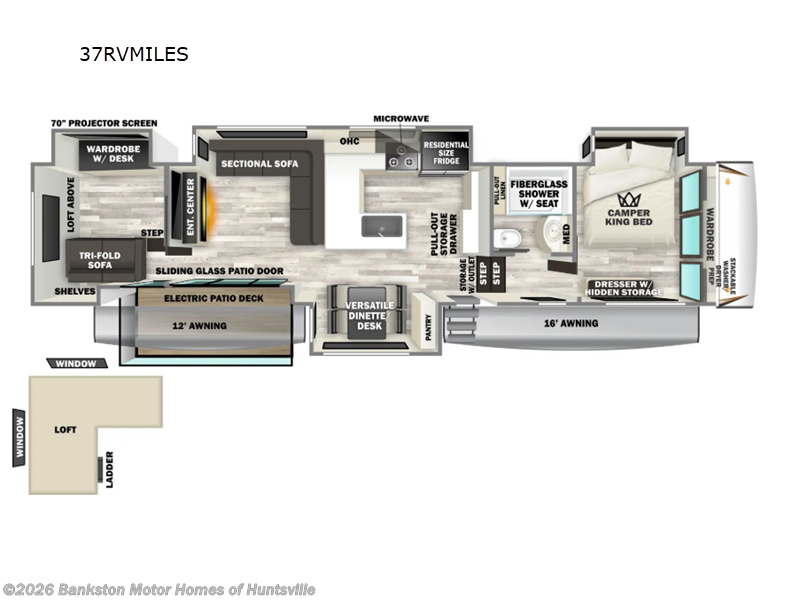 New 2026 Forest River Cherokee Sabre 37RVMILES available in Huntsville, Alabama