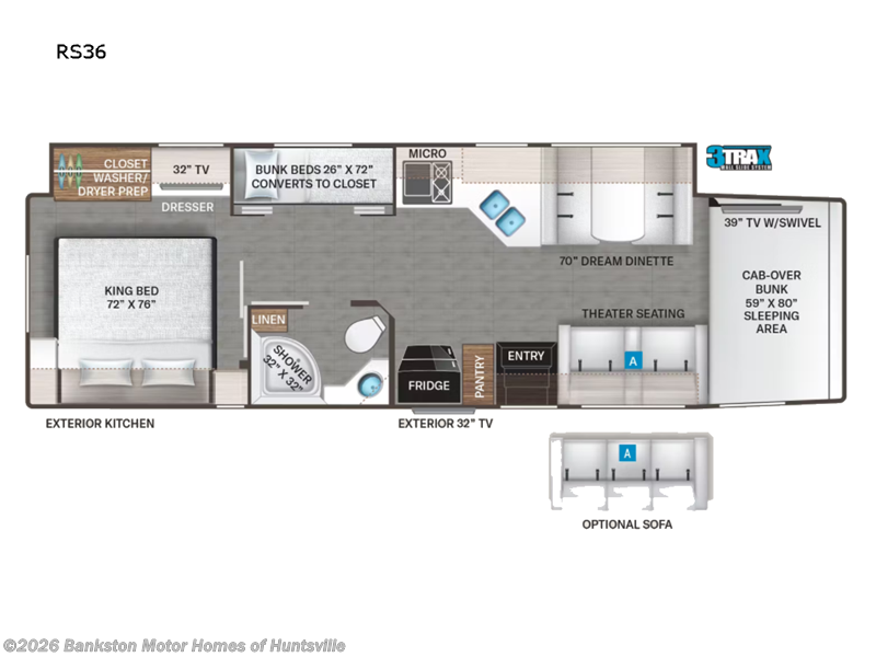 Used 2022 Thor Motor Coach Magnitude RS36 available in Huntsville, Alabama