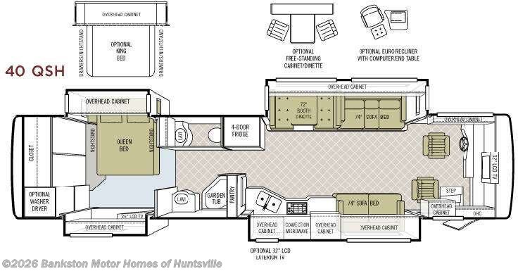 Used 2008 Tiffin Phaeton 40 QSH available in Huntsville, Alabama