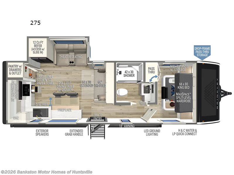 New 2026 Brinkley RV Model I 275 available in Huntsville, Alabama
