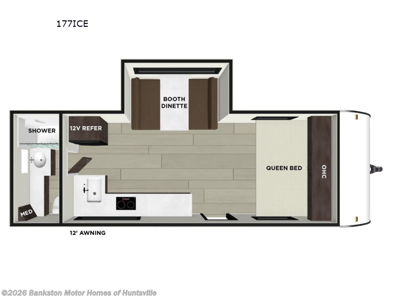 New 2026 Forest River Wildwood FSX 177ICE available in Huntsville, Alabama