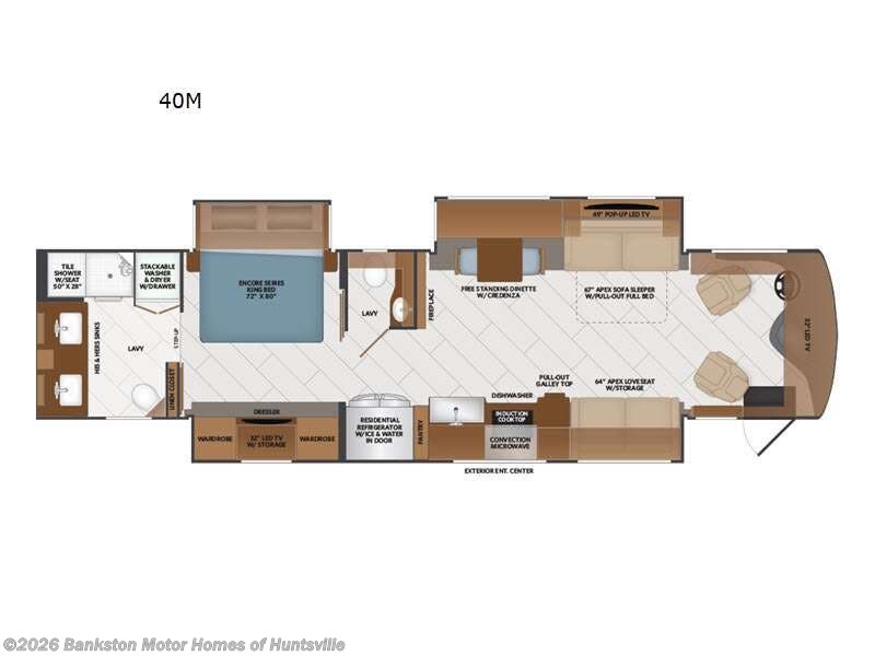Used 2022 Fleetwood Discovery LXE 40M available in Huntsville, Alabama