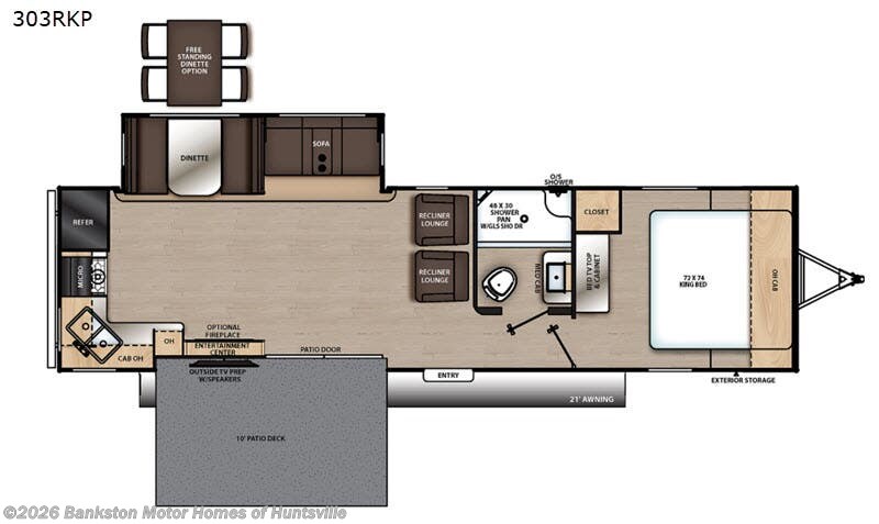 Used 2020 Coachmen Catalina Legacy 303RKP available in Huntsville, Alabama
