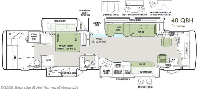 Used 2014 Tiffin Phaeton 40 QBH available in Huntsville, Alabama
