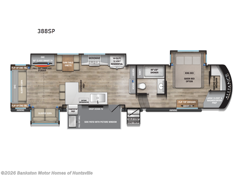 New 2026 Alliance RV Paradigm 388SP available in Huntsville, Alabama