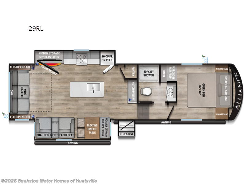 New 2026 Alliance RV Avenue All-Access 29RL available in Huntsville, Alabama