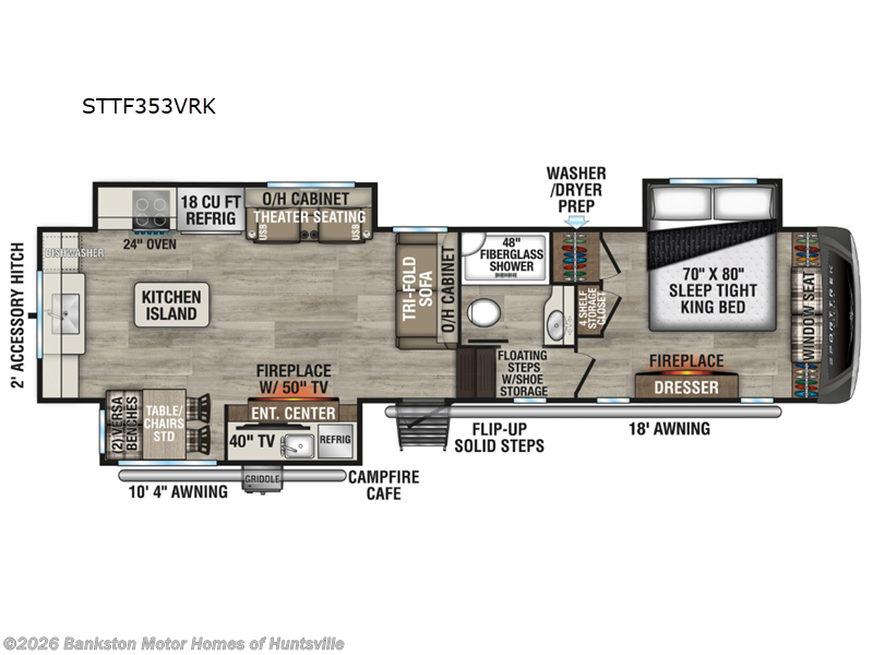 New 2026 Venture RV SportTrek Touring Edition STTF353VRK available in Huntsville, Alabama