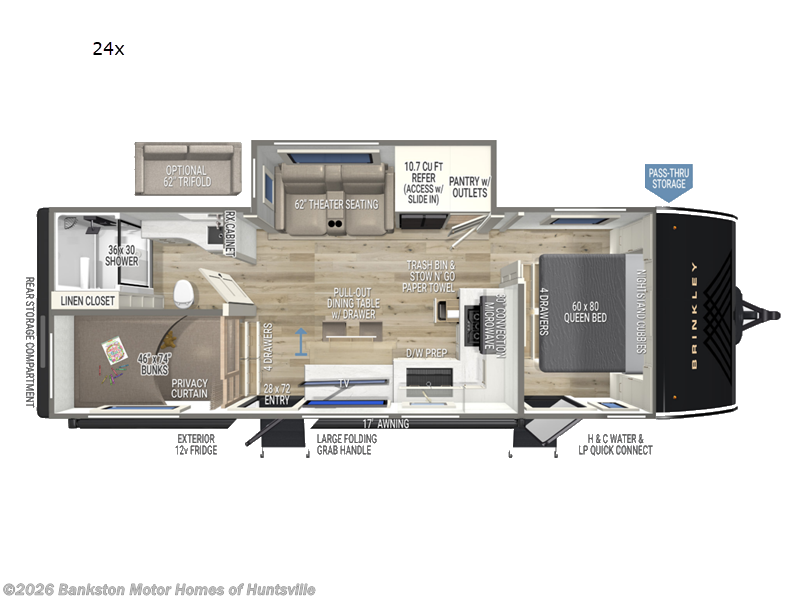 New 2027 Brinkley RV Model Ix 24x available in Huntsville, Alabama