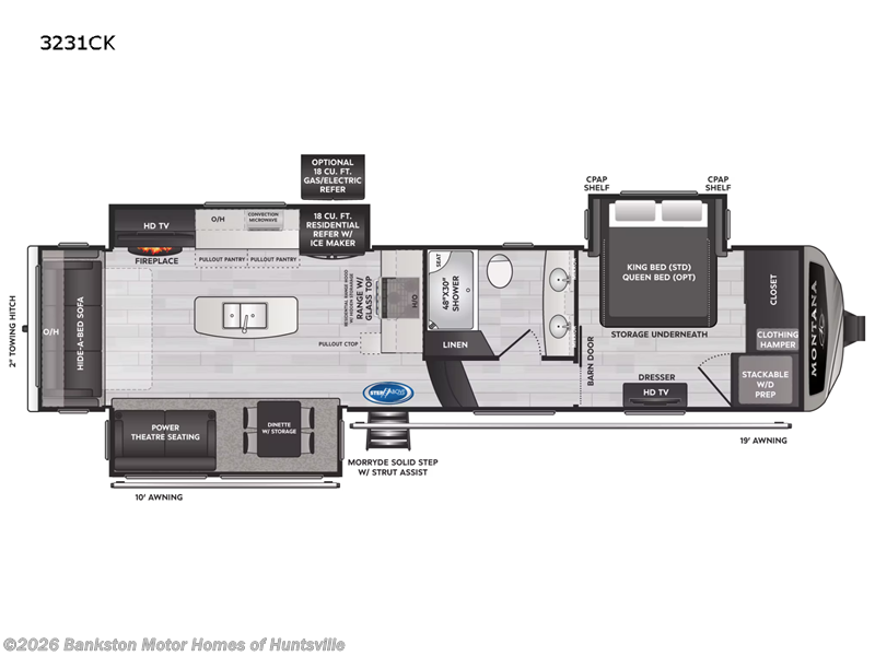 Used 2022 Keystone Montana 3231CK available in Huntsville, Alabama