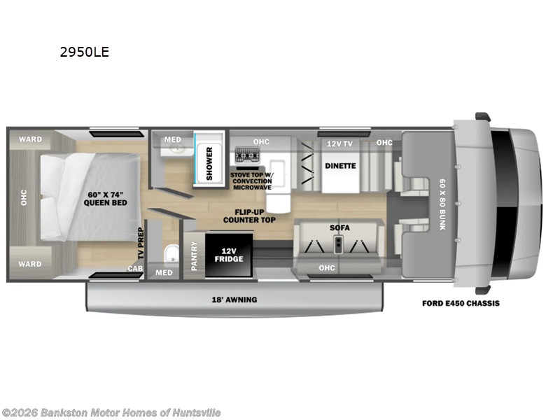 New 2027 Forest River Sunseeker LE 2950LE available in Huntsville, Alabama