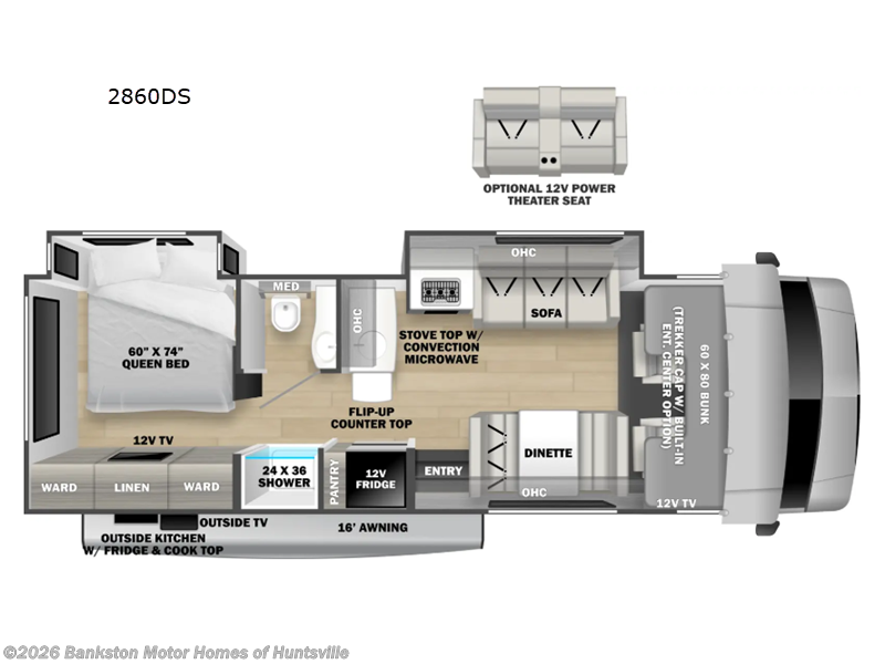 New 2027 Forest River Sunseeker 2860DS available in Huntsville, Alabama