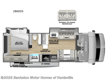 New 2027 Forest River Sunseeker 2860DS available in Huntsville, Alabama