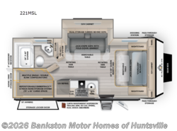New 2026 Ember RV Overland Series 221MSL available in Huntsville, Alabama