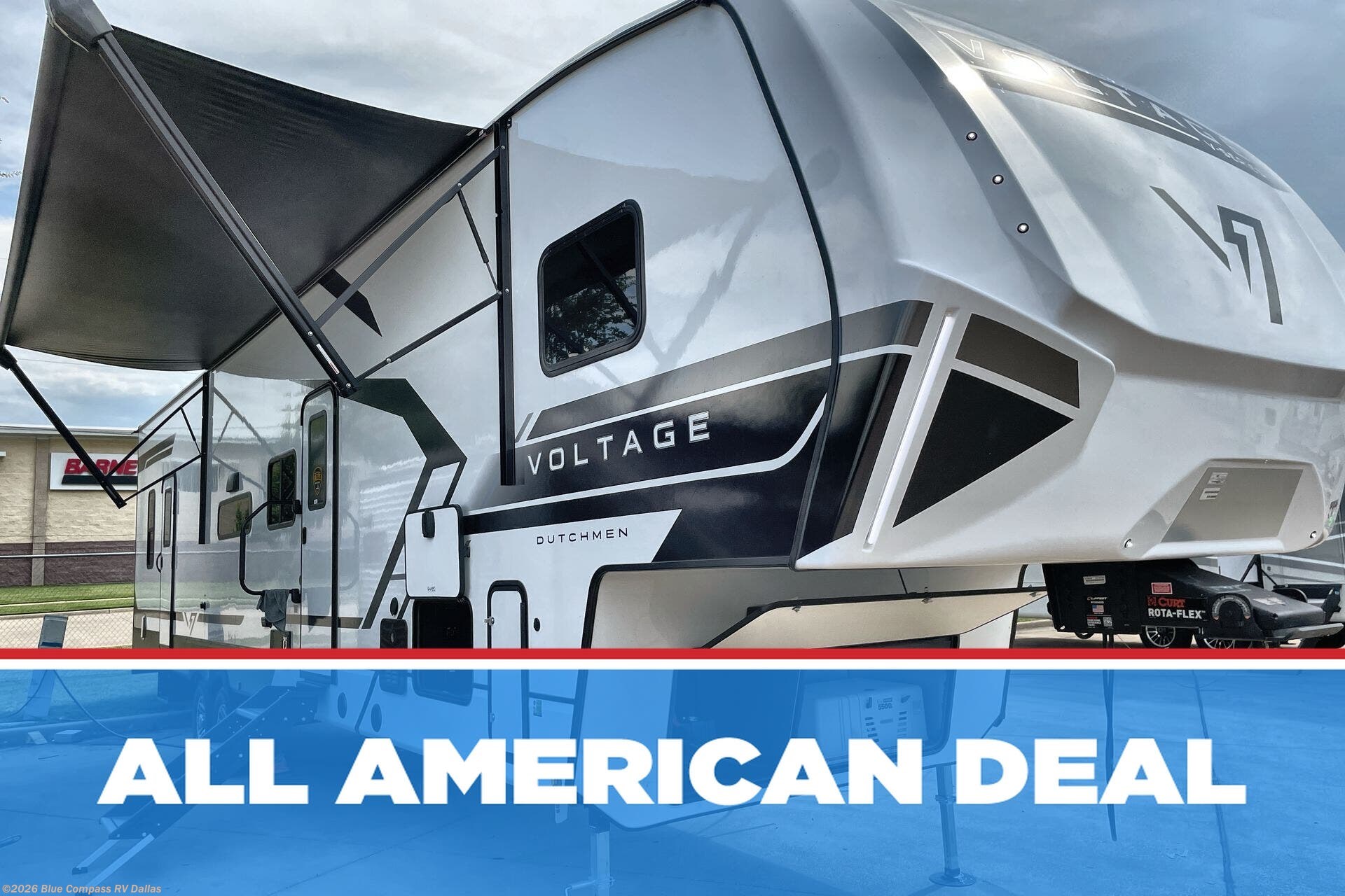 New 2026 Dutchmen Voltage V-Series 3800 available in Mesquite, Texas