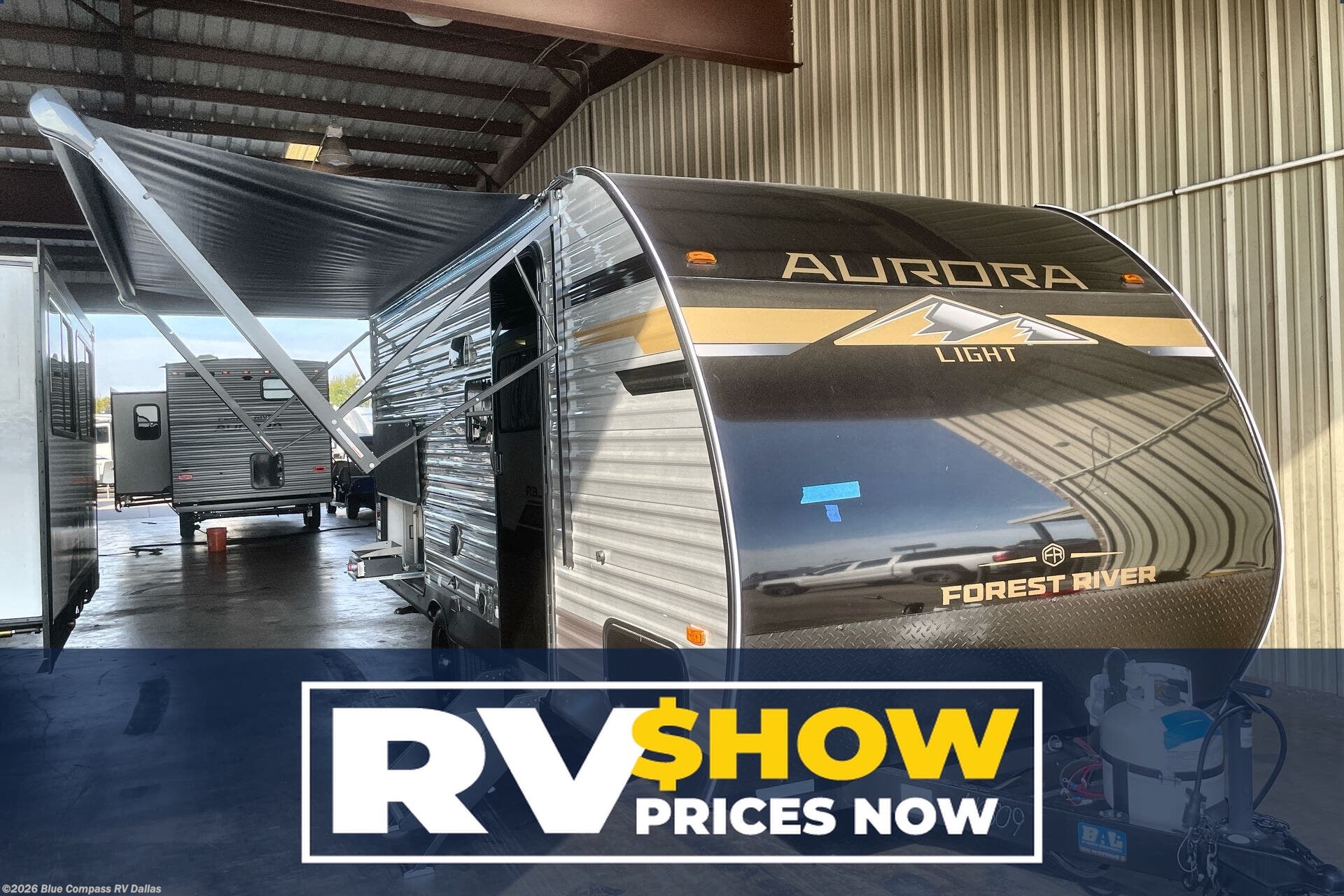 New 2026 Forest River Aurora Light 18BHS available in Mesquite, Texas