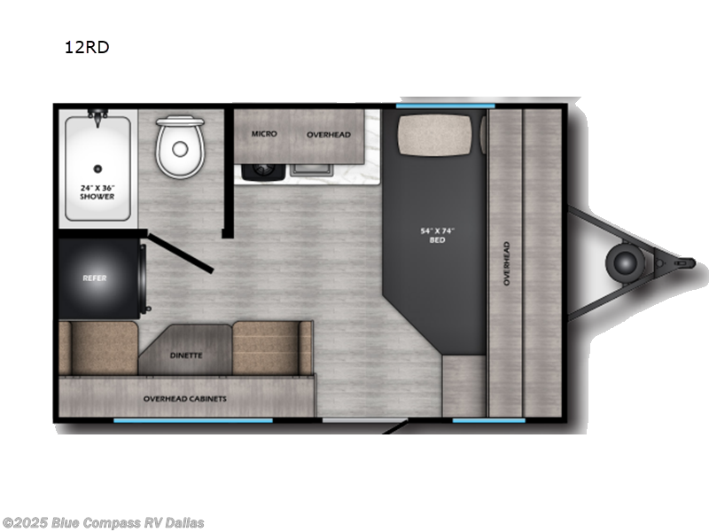 New 2026 CrossRoads Zinger Lite 12RD available in Mesquite, Texas