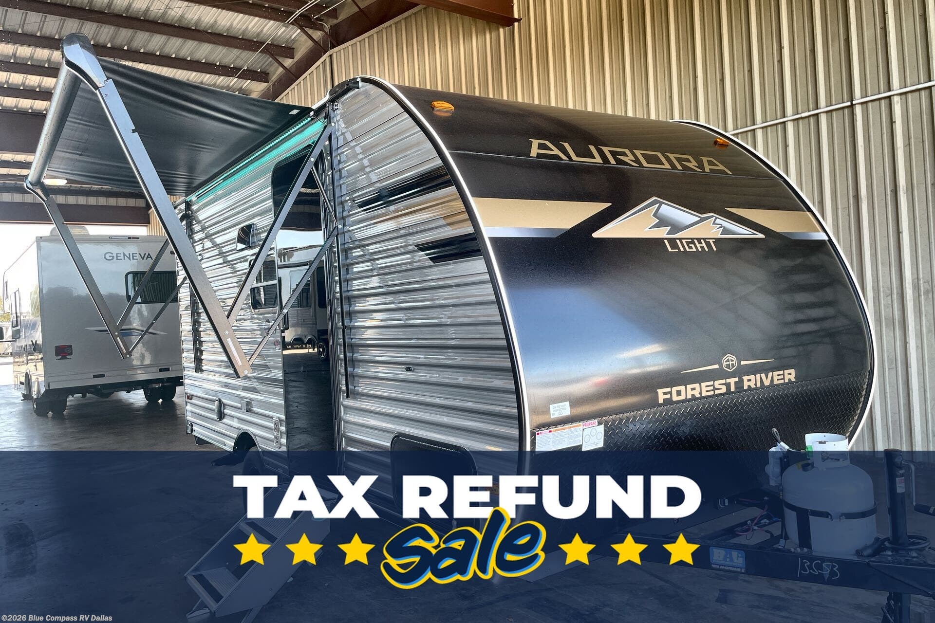 New 2026 Forest River Aurora Light 16BHX available in Mesquite, Texas