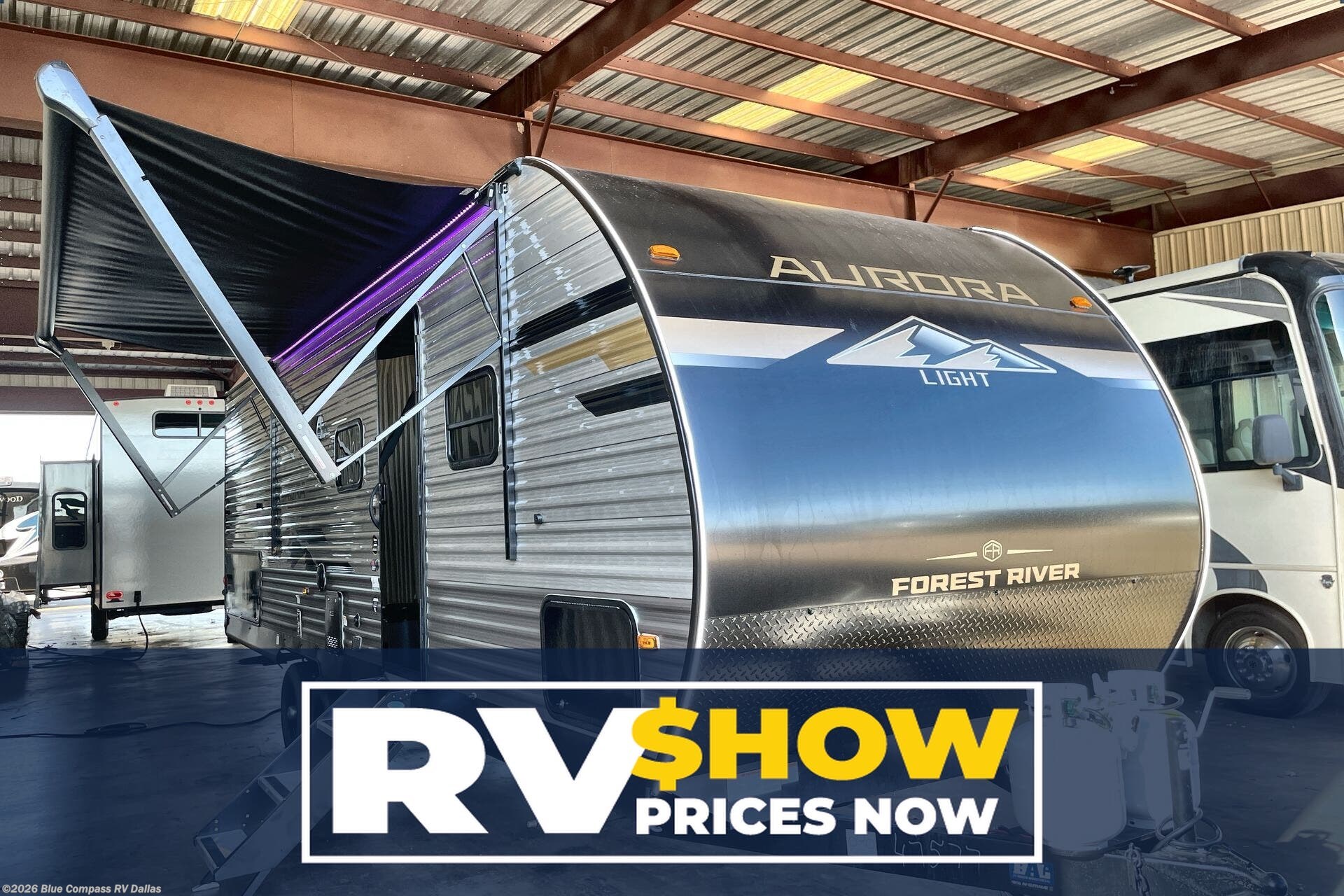 New 2026 Forest River Aurora Light 26BHS available in Mesquite, Texas
